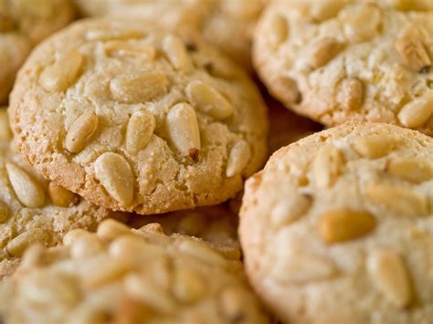 What are pignoli cookies made of?